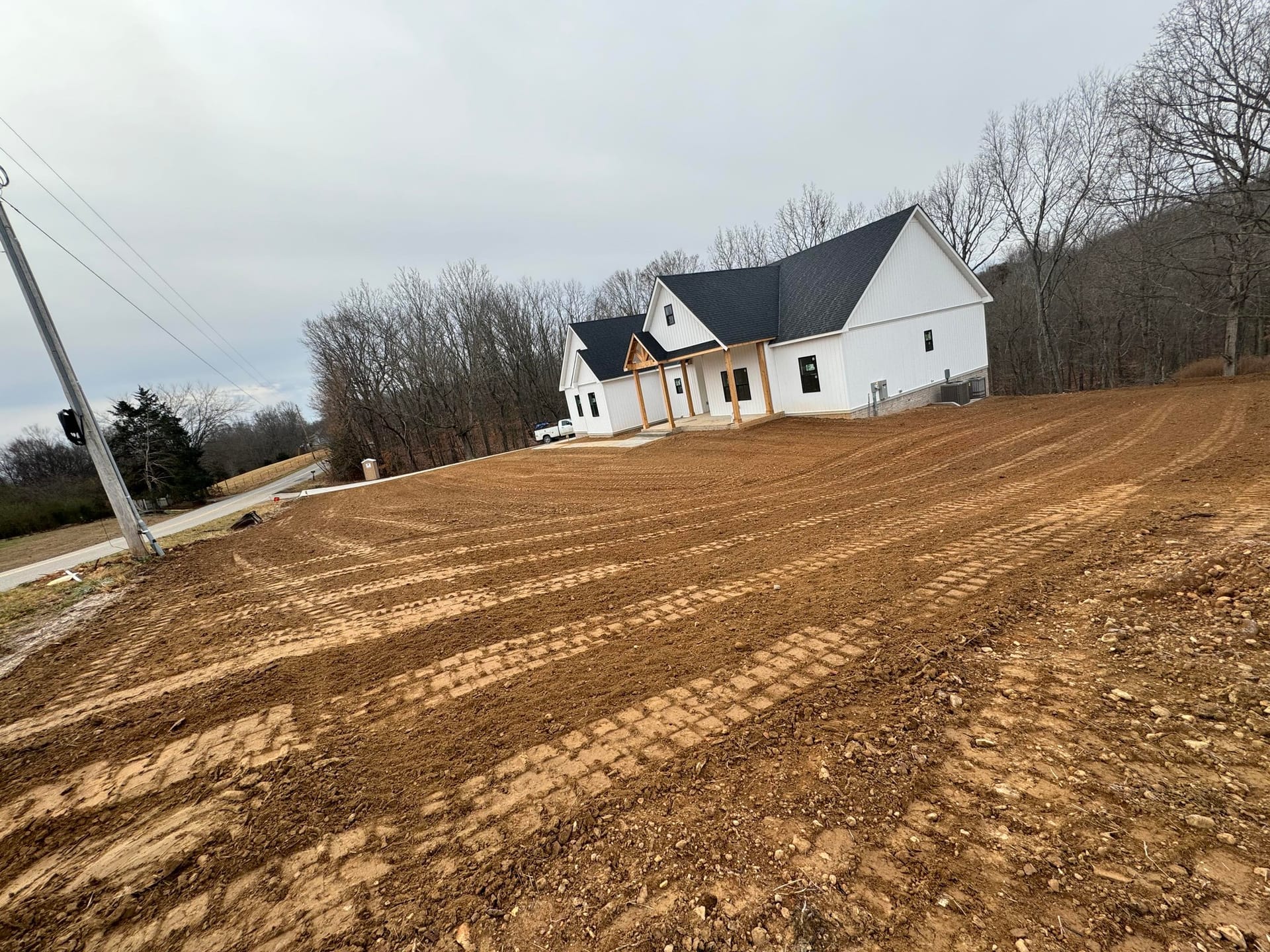 Professional dirt work and site preparation in Clarksville, TN
