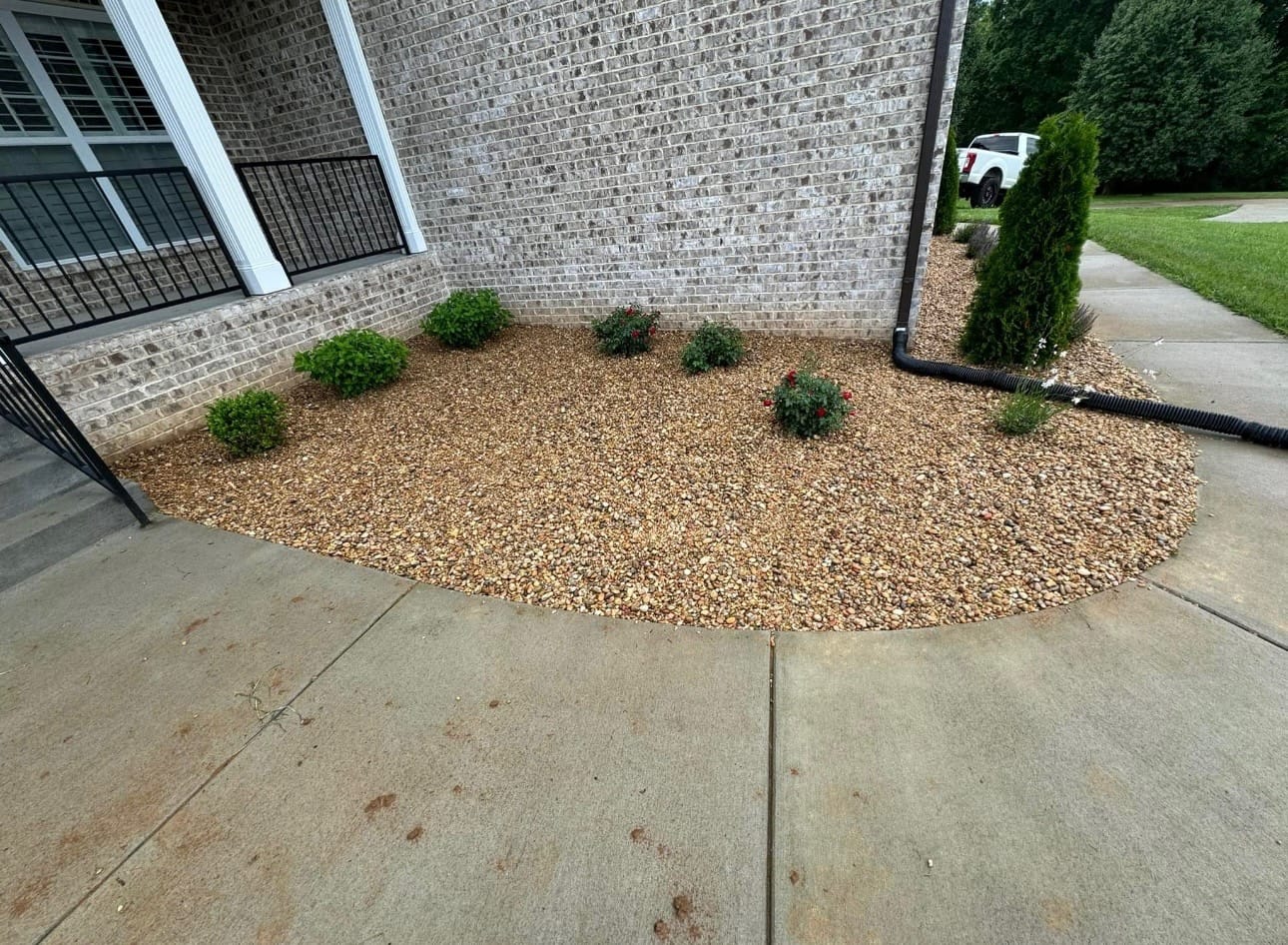 Landscaping process in Clarksville, TN